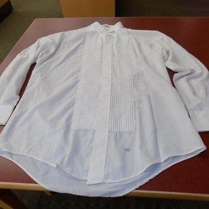 White Tuxedo Shirt Medium (31-32)